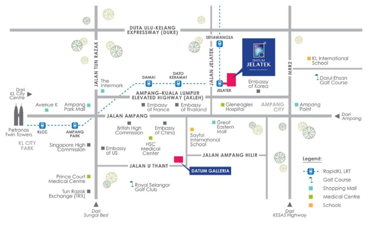 Datum Jelatek Sky Residence Klcc, Five Senses Куала Лумпур Екстериор снимка